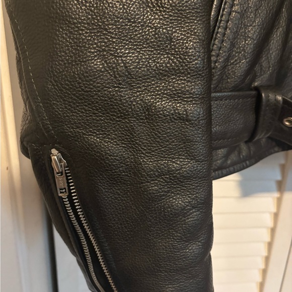 Motorcycle Jacket Size 40 Black - Picture 4 of 9